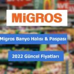 Migros Banyo Halısı & Paspası fiyatları 2022