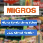 Migros Dondurulmuş Sebze fiyatları 2022