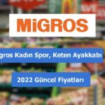 Migros Kadın Spor, Keten Ayakkabı fiyatları 2022