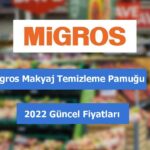Migros Makyaj Temizleme Pamuğu fiyatları 2022