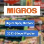 Migros Spor, Outdoor fiyatları 2022
