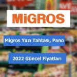 Migros Yazı Tahtası, Pano fiyatları 2022